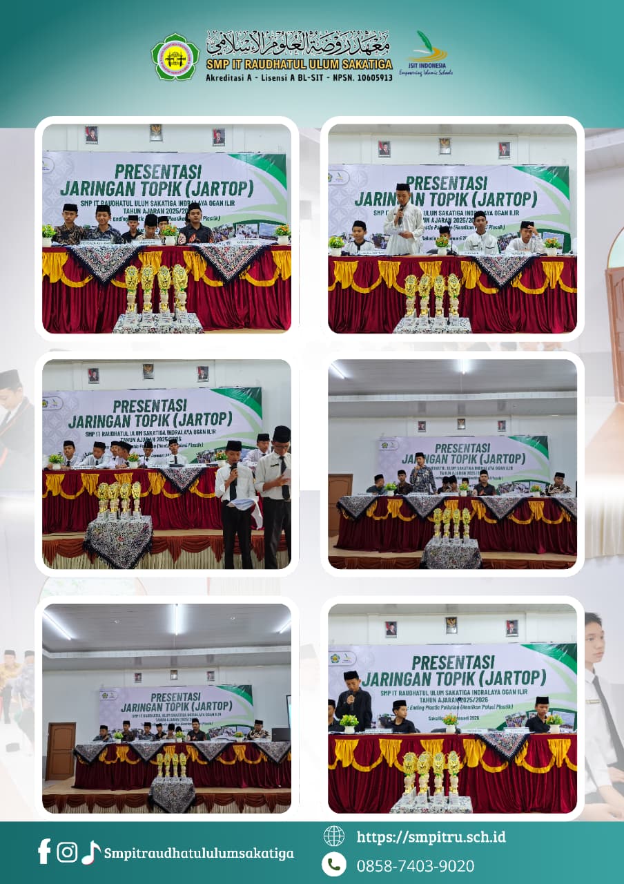 JARTOP: Kegiatan Karya Ilmiah Siswa Kelas VIII SMPIT Raudhatul Ulum